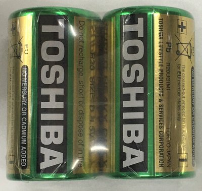TOSHIBA 東芝碳鋅電池 東芝電池 碳鋅電池 環保電池 電池 TOSHIBA電池 一般電池 1號電池