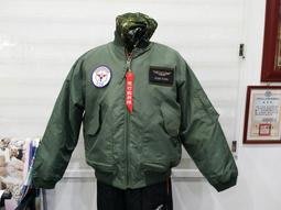 {我愛空軍}台灣製 空軍 飛行夾克 MA1 飛夾 防風 鋪棉 保暖 綠色 G-MA1-N1 大人