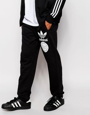 【全新正品。附實圖】Adidas Graphics Joggers pants ab8035 縮口褲伸縮棉褲休閒褲 非二手韓運動褲鞋jordan