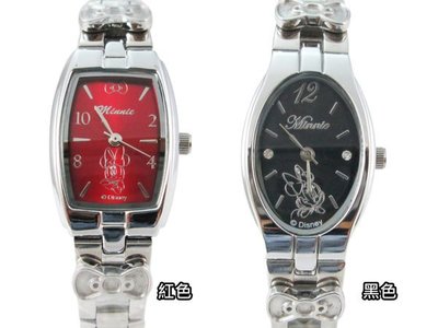 【卡漫迷】 六折特價 米妮 鐵錶 二選一 ㊣版 米老鼠 迪士尼 手錶 不鏽鋼錶 Minnie 女錶 卡通錶 鋼錶