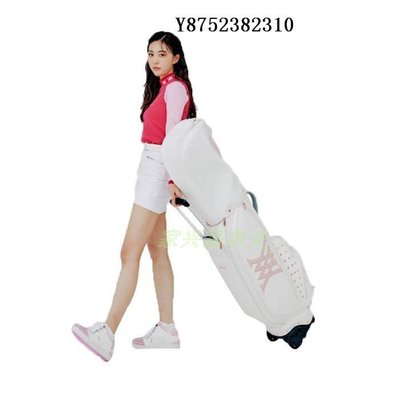 韓國ANEW GOLF高爾夫球包 雙帽球袋golfbag拉桿包男女球桿包-雙喜生活館