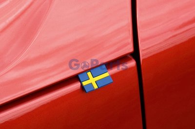 [GoParts] Volvo XC40 XC60 V40 V60 S60 XC90 SAAB 瑞典 國旗 貼紙 車標