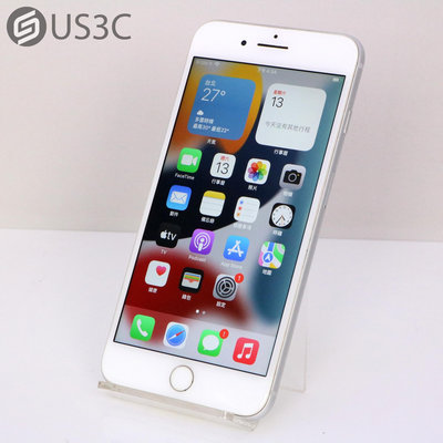 【US3C-高雄店】【一元起標】台灣公司貨 Apple iPhone 8 Plus 256G 銀色 5.5吋 A11處理器 支援Touch ID 空機 蘋果手機