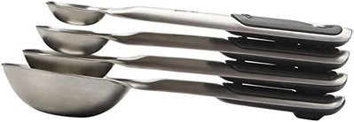 原裝現貨 美國  OXO 好好握量匙  高級不銹鋼 量匙 量勺 四件組 經久耐用 烘焙必備