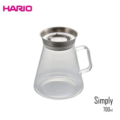 HARIO Simply 辛普利簡約茶壺 700ml  耐熱玻璃 可當咖啡壺 茶壺 茶具