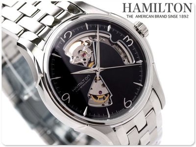 HAMILTON 漢米頓 手錶 Jazzmaster Open Heart 男錶 機械錶 瑞士製 H32565135