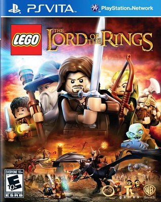 全新未拆 PSV 樂高魔戒三部曲(附數十款人物道具密碼)Lego The Lord of the Rings-英文美版-