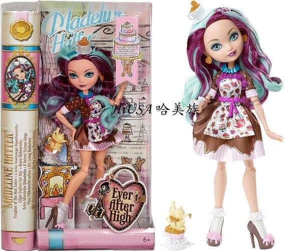 哈美族美國新發售Ever After High 童話高中糖霜糕點系列Madeline