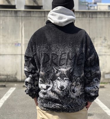 L 新品 Supreme 19SS WOLF FLEECE JACKET 新品 castlehomeimprovements