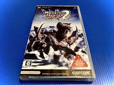 ❅鴕鳥電玩❅PSP 魔物獵人 2 Monster Hunter Portable 2nd 日版正品 懷舊遊戲