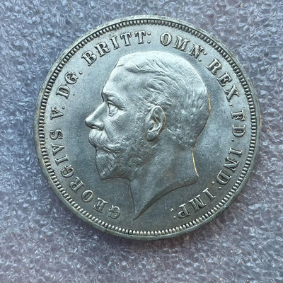 BU原光1935英國喬治五世馬劍大銀幣271