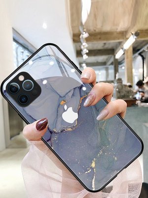 紫色大理石適用于蘋果12手機殼iphone12promax套11pro新款13高級感x網紅xr鏡頭全包xs max潮牌8