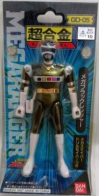 [貓市多] 全新 電磁戰隊 Megaranger 超合金 1997年 GD-05 黑色隊員