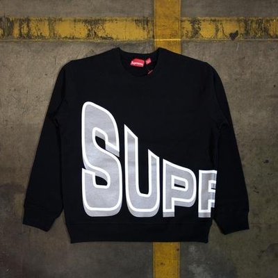 日貨代購CITY】2018SS Supreme SIDE ARC CREWNECK 毛衣大學TEE 開季