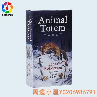 周邊小屋 圖騰塔羅牌 Animal Totem Tarot Card