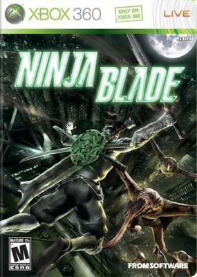 全新未拆 XBOX 360 忍者狂刀 -中英日十國語言美版- Ninja Blade