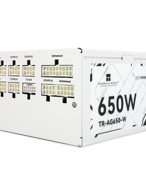 利民TR-AG650/750/850W金牌全模組原生ATX3.1壓紋線版PCIE5.1電源