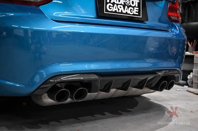 BMW F87 M2 Competition 原廠 M-Performance 碳纖維後下巴