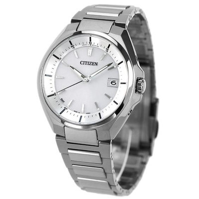 預購 CITIZEN CB3010-57A 星辰錶 40mm ATTESA 光動能 電波 白色面盤 鈦金屬錶帶 男錶女錶