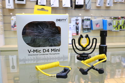 【日產旗艦】Deity V-Mic D4 Mini 迷你 超心型指向麥克風 指向性 迷你麥克風 相機 手機 開年公司貨