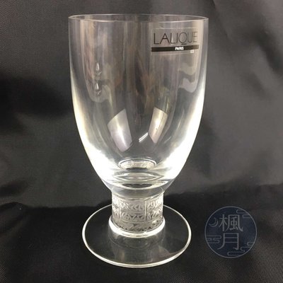 BRAND楓月 LALIQUE 萊儷 雕刻短杯 水杯 酒杯 玻璃杯 浮雕 磨砂 圖騰 水晶 擺設 擺飾 擺件 裝飾品