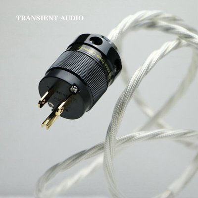 創客優品 TRANSIENT瞬C.態高保真音頻 專業降噪CD機電源線 美標國標連接線CK1843