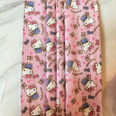 〖洋哥全球購〗特價50片日本hello kitty 印花成人一次性防護時尚透氣口罩
