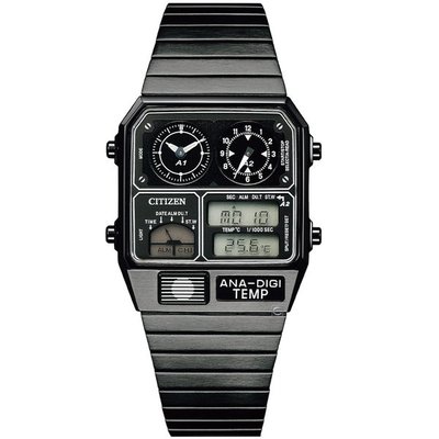 CITIZEN星辰 Chronograph 復古計時電子腕錶 JG2105-93E