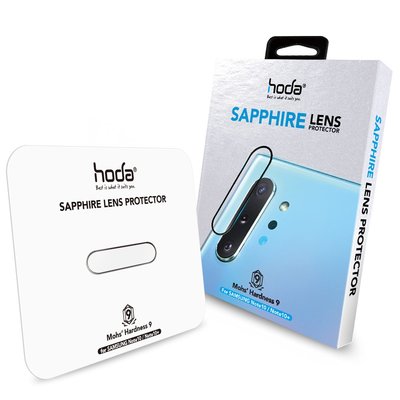 hoda 藍寶石 鏡頭保護鏡，高硬度、防撞擊耐刮磨、抗指紋，Samsung Note 10 Plus N10+