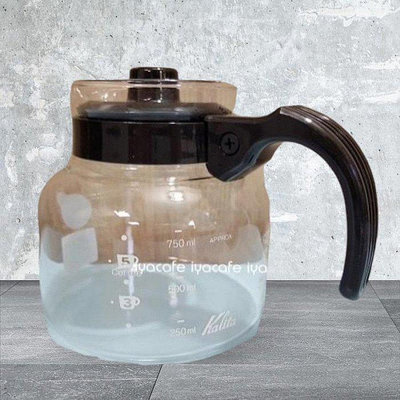 ✨愛鴨咖啡✨KALITA K-750N 美式咖啡壺 泡茶壺 花茶壺 耐熱玻璃壺 750cc 壺身附刻度