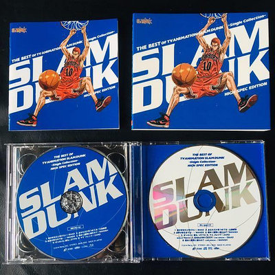 進口 灌籃高手SLAM DUNK TV動畫版主題曲合輯 日版藍光CD+BD唱片