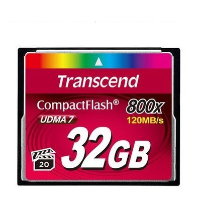 小青蛙數位 創見 Transcend 32G CF CF32G CF卡 800X 記憶卡 CF記憶卡