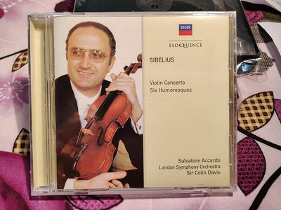 極致優品 ELQ4825097 西貝柳斯 小提琴協奏曲 Accardo 阿卡多 CP9579