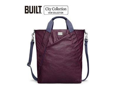 展示品BUILT  NY Essential Work Tote City電腦包 側背包 macbook 15 深紫