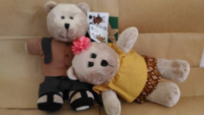 一對2隻含運1888元~STARBUCKS星巴克咖啡熊寶寶-THAILAND泰國傳統服飾情侶對熊（2017年版）