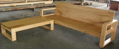 【きの原味】五葉松木製沙發-台南 原木 家具