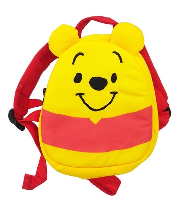 【Mr.Japan】日本限定 迪士尼 小熊維尼 手提 後背包 防走失 幼兒 幼童 寶寶 包包 包 黃 預購款