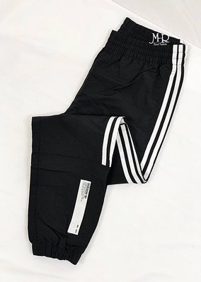 [MR.CH]Adidas Original 愛迪達 黑色 黑白 三線褲 修身 運動長褲 男 DH2290