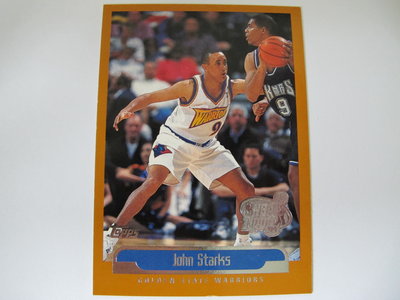 ~ John Starks ~1999年Topps Tipoff NBA球員 蓋印特殊平行卡