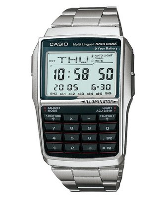 【CASIO 專賣店】DBC-32D-1A 內建25組的電話記憶與計算機功能，還有世界時間、碼錶、倒數計時、鬧鈴