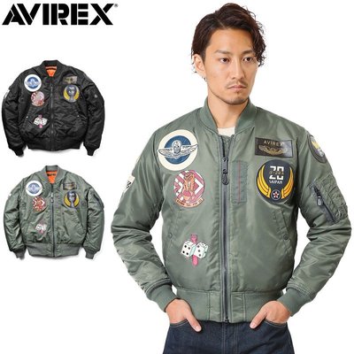 TSU 日本代購 AVIREX  アビレックス 6152164 TOP GUN MA-1フライトジ 飛行外套