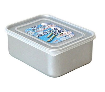 一鑫餐具【日本製 AKAO 急冷保鮮盒 深型 小 1.2L】鋁製保鮮盒急速冷凍盒冷藏盒解凍盒