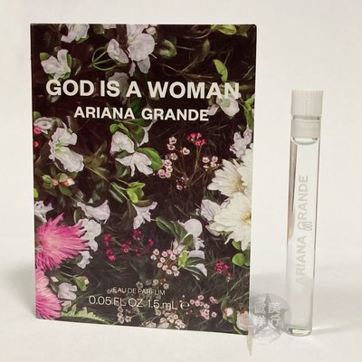 ☆歐美洋行☆亞莉安娜2021年個人香水Ariana Grande God Is A Woman淡香精原廠試管1.5ML