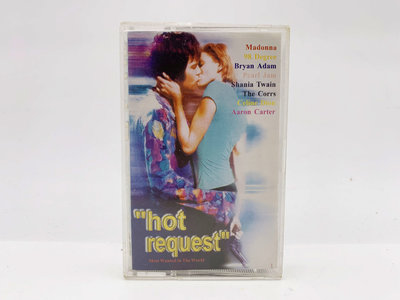 (小蔡二手挖寶網) Hot Request／1998年 外國卡帶 錄音帶 品項及內容物如圖 低價起標