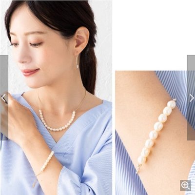 ♥YUSUKE♥11/1收單日本製珍珠氣質手鍊(A/B兩款可選)