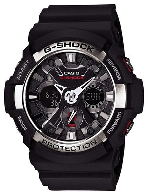日本正版 CASIO 卡西歐 G-Shock GA-200-1AJF 男錶 男用 手錶 日本代購