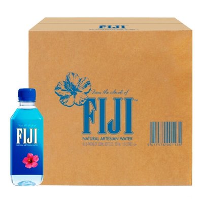 美兒小舖COSTCO好市多線上代購～FIJI 斐濟 天然深層礦泉水/瓶裝水(330毫升x36瓶)