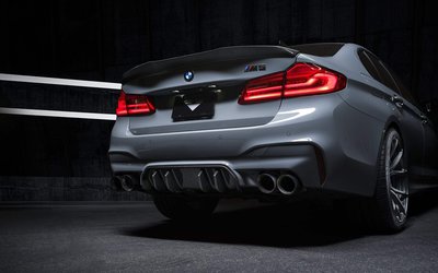 ✽顯閣商行✽Vorsteiner VRS BMW F90 M5 碳纖維後下巴 後擾流 改裝 外觀 Competition