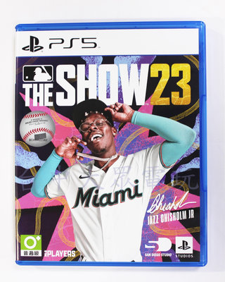 PS5 美國職棒大聯盟 23 MLB The Show 2023 棒球 (亞版 英文版)**(二手商品)【台中大眾電玩】