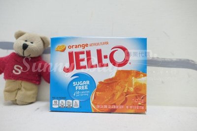 【Sunny Buy】◎現貨◎ Jell-O 果凍粉 Sugar Free 無糖 橘子口味 17g 方便好吃